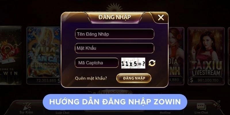 Đăng nhập Zowin Đăng nhập Zowin
