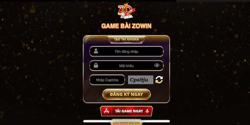 Tải app Zowin Tải app Zowin